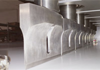 ultrasonic food cutting conveyor