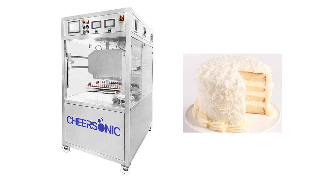 自动化蛋糕切割机 - 慕斯蛋糕切割机 - 超声波切刀 - 杭州驰飞