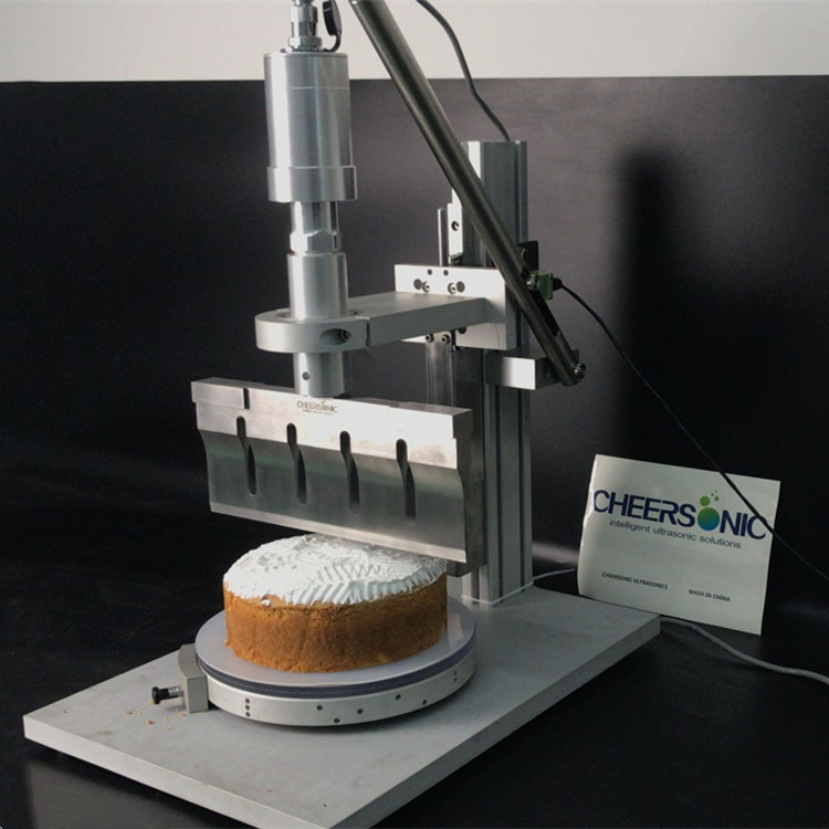 Manual ultrasonic cutting of cheese - Cheese cutting systems - Cheersonic