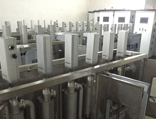 Inline -Ultrasonic Liquid Processer