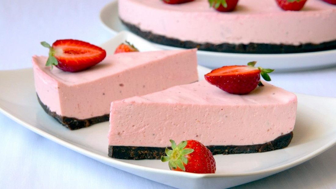 Strawberry Cheesecake. 