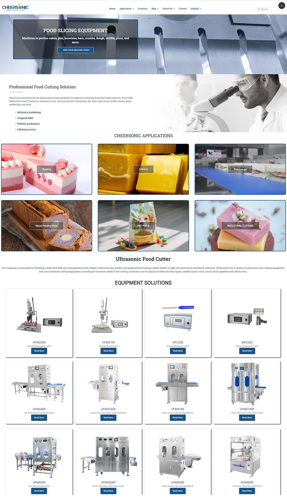 Ultrasonic Food Cutter - Ultrasonic Food Processing and Cutting